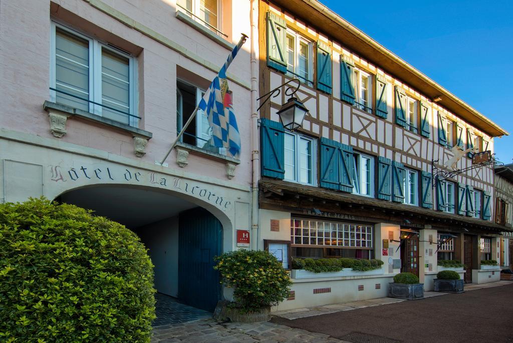 Hôtel La Licorne&Spa Lyons-la-Forêt Extérieur photo